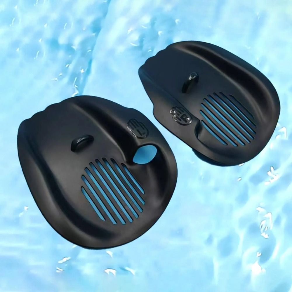 1쌍의 웹형 수영 핸드 패들, 조절 가능한 스트랩 포함 - Flippers Swimming 리뷰 및 가격