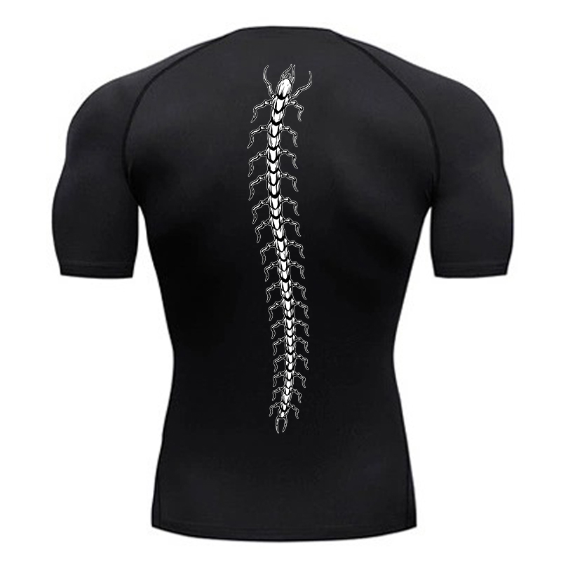 남성용 그래픽 압축 셔츠 체육관 운동 운동용 빠른 건조 - Rash Guard 리뷰 및 가격